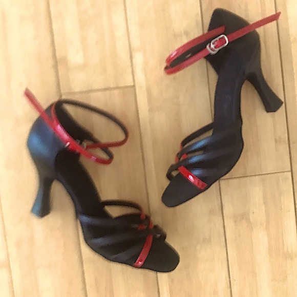 Vegan VeryFine Tango Salsa Swing Jazz Blues Dance Heels, LUX “Signature” series - Picture 3 of 12